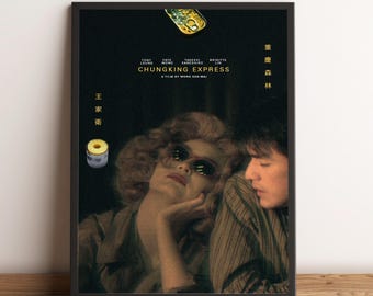 Chungking Express Poster, Wong Kar Wai Wall Art, Wall Decor, Canvas Print