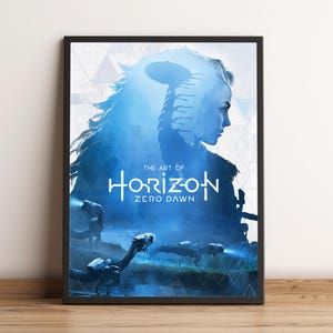 ホライゾン ゼロ ドーン ポスター、ホライゾン ゼロ ウォールアート、ウォールデコ、キャンバスプリント