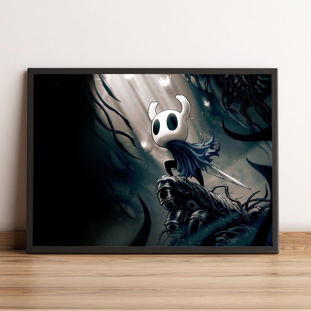 Hollow Knight Poster, the Knight Wall Art, Wall Decor, Canvas Print - Etsy