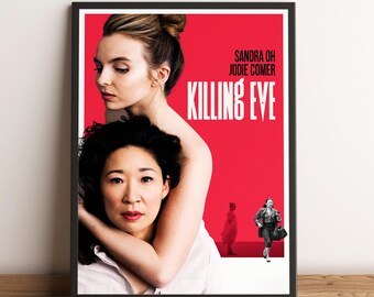 Killing Eve Poster, Eve Wall Art, Wall Decor, Canvas Print