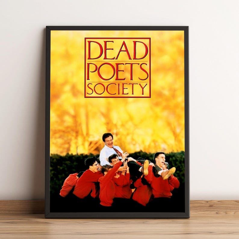 Dead Poets Society poster, kunstdecoratie, muurposter, decoratie