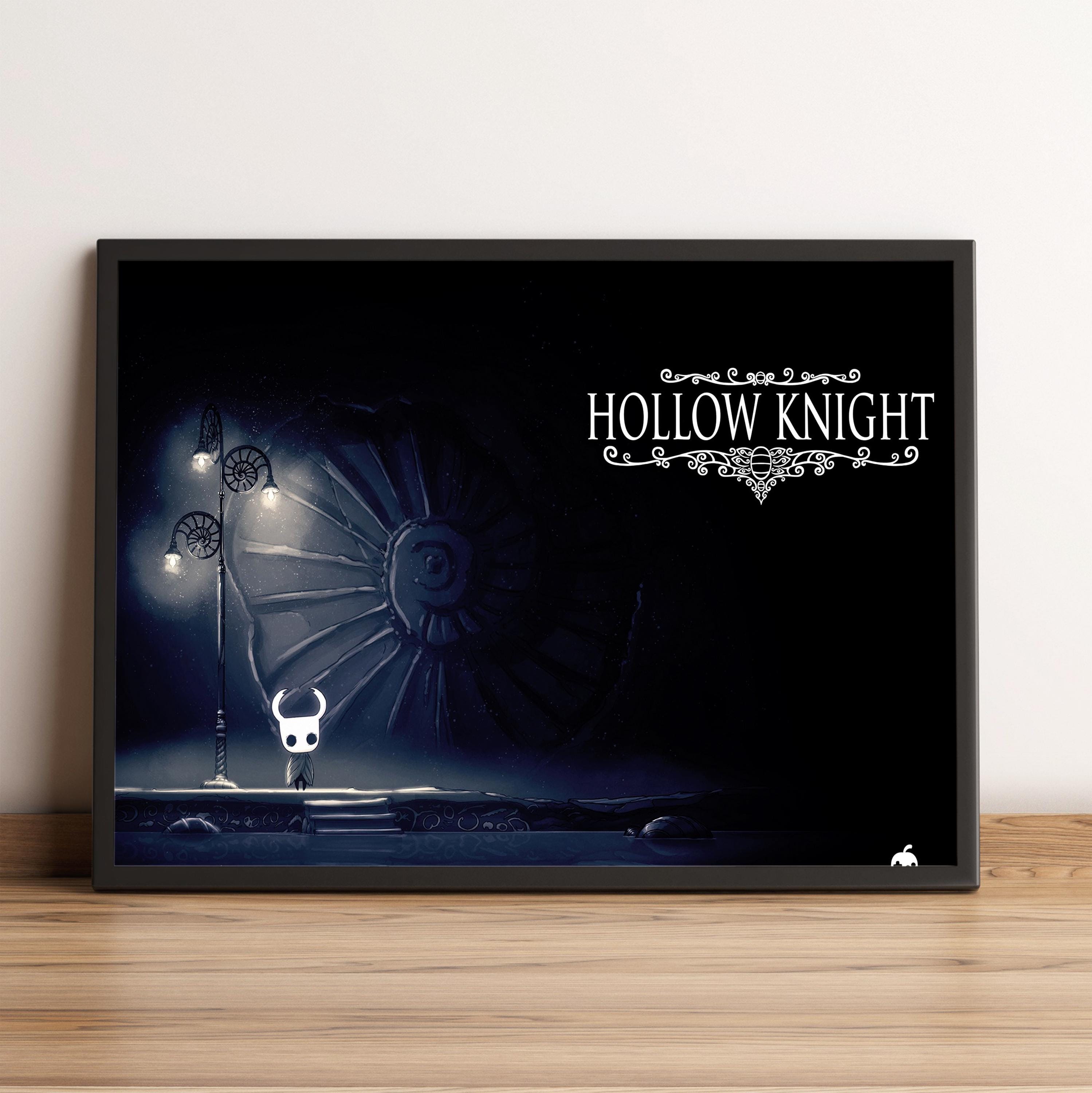 Hollow Knight Poster, the Knight Wall Art, Wall Decor, Canvas Print - Etsy