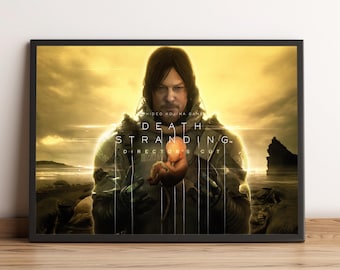 Death Stranding Poster, Norman Reedus Wall Art, Wall Decor, Canvas Print #3