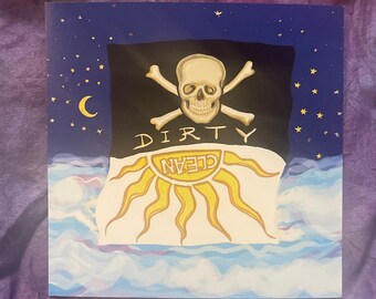 Pirate Jolly Roger Dishwasher Magnet, set of 3