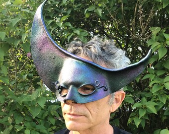 Leather Moon Mask