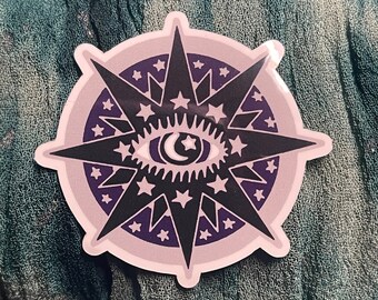 Eye of Providence Star stickers (set of 4)