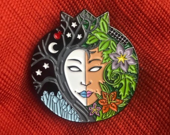 Persephone Pomegranate Enamel Pin