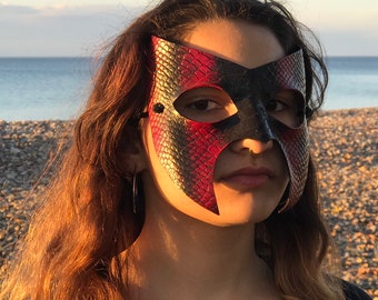 Ledermasker Held Schurk Avatar