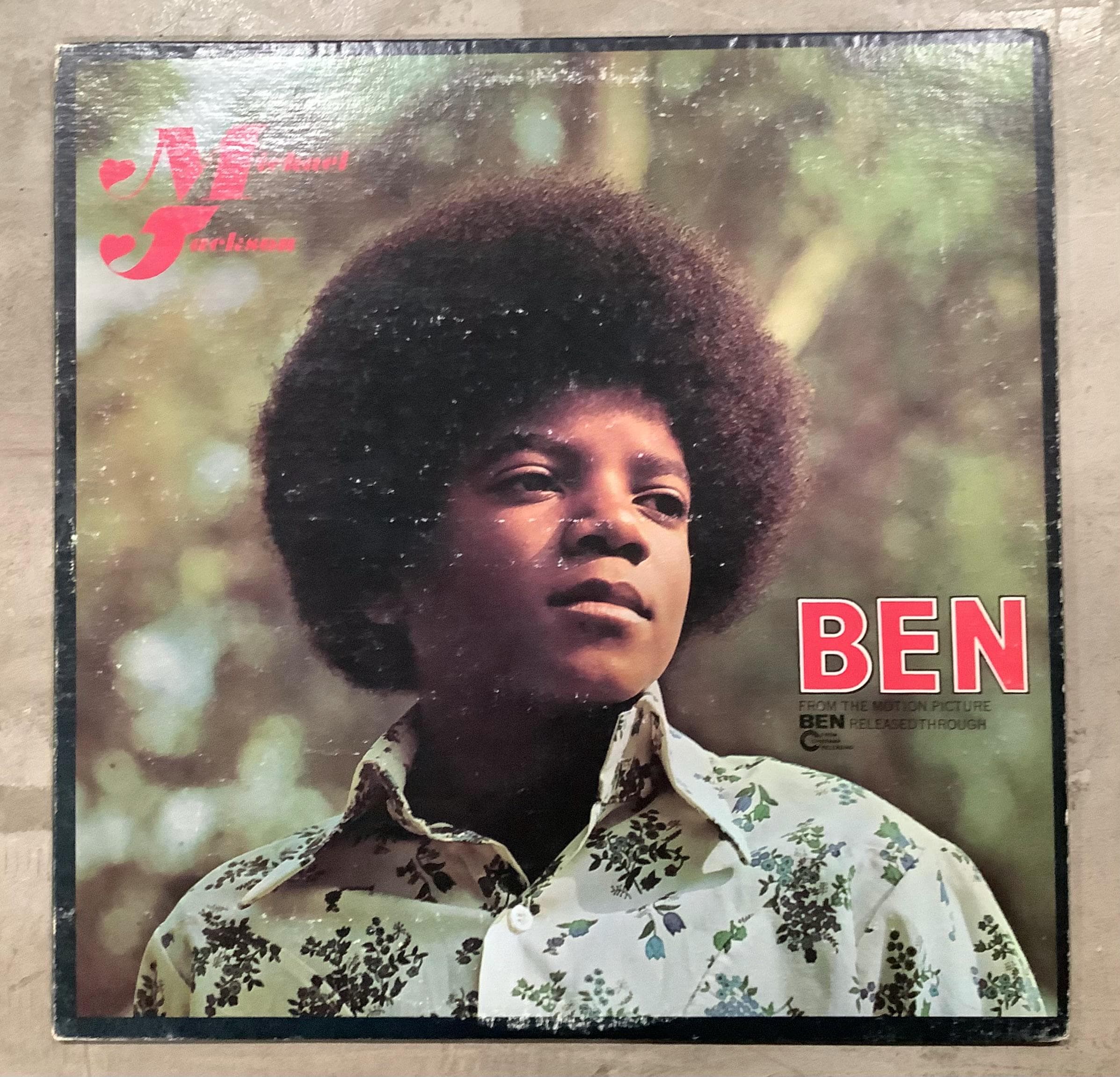 Michael Jackson - Ben / 1972 Motown Records M 755L / VG Condition