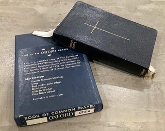 Vintage Oxford Book of Common Prayer BCP 1952 Compact / Protestant Episcopal Church 07316