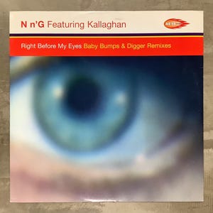 N'n'G avec Kallaghan juste sous mes yeux, disque vinyle 12 pouces/VG