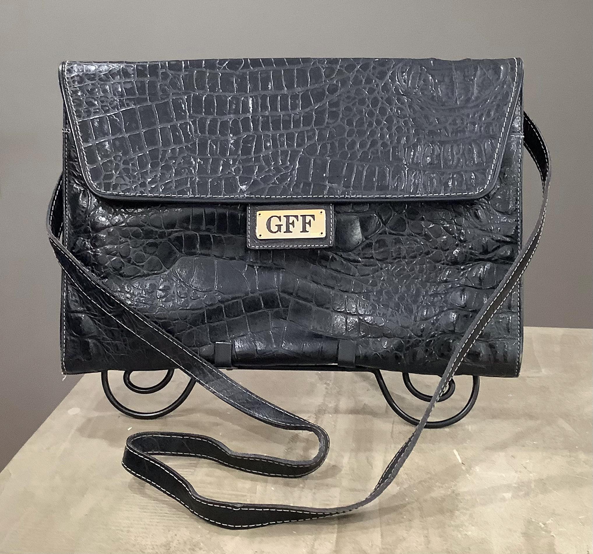 tmy8222【GIANFRANCO FERRE】レザーブリーフBAG 黒 2026年最新】Gianfranco Ferre メンズ ビジネスバッグの人気アイテム