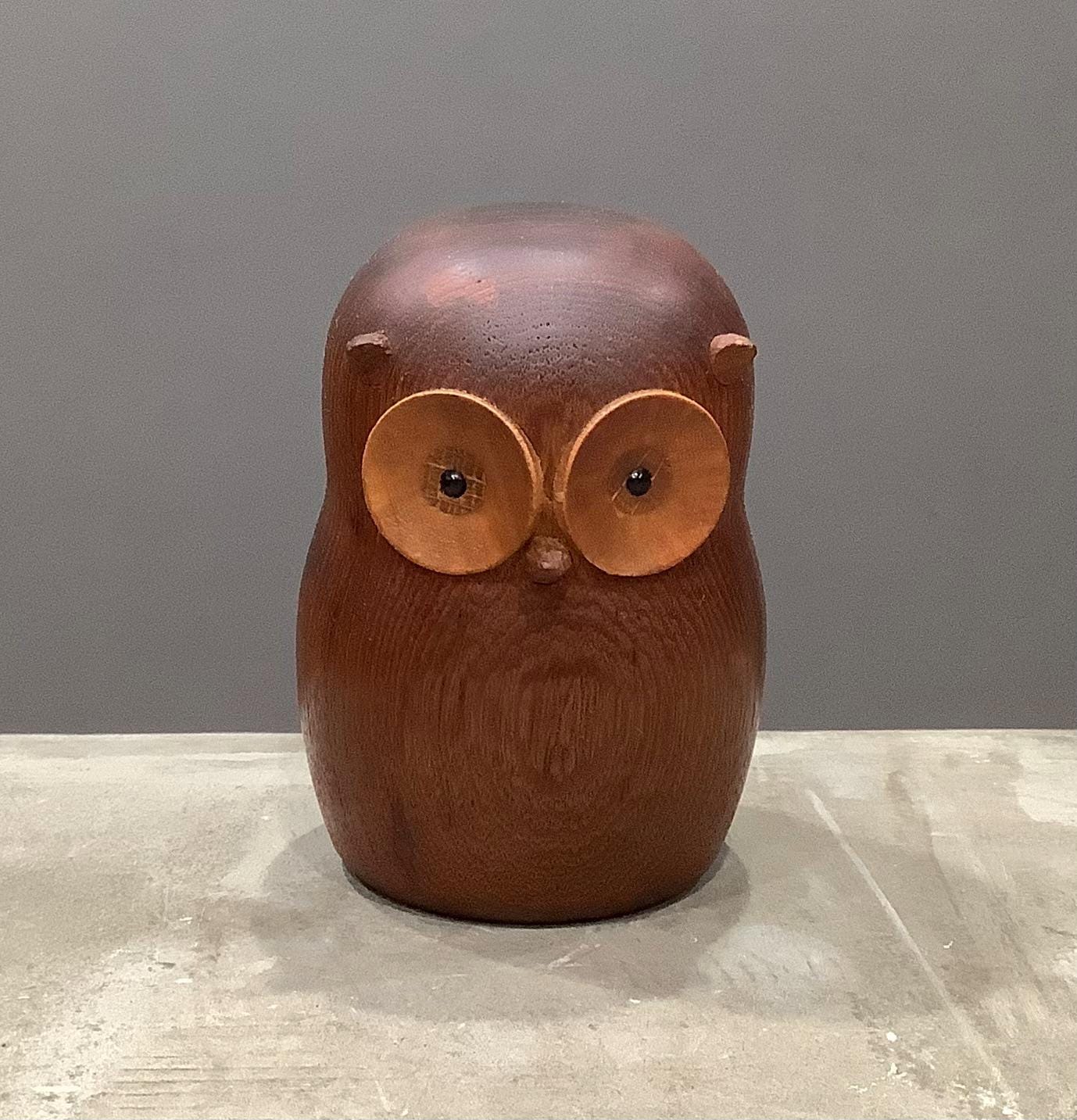 Vintage Laurids Lonborg Denmark Teak Owl / Denmark / Gunnor Flørning