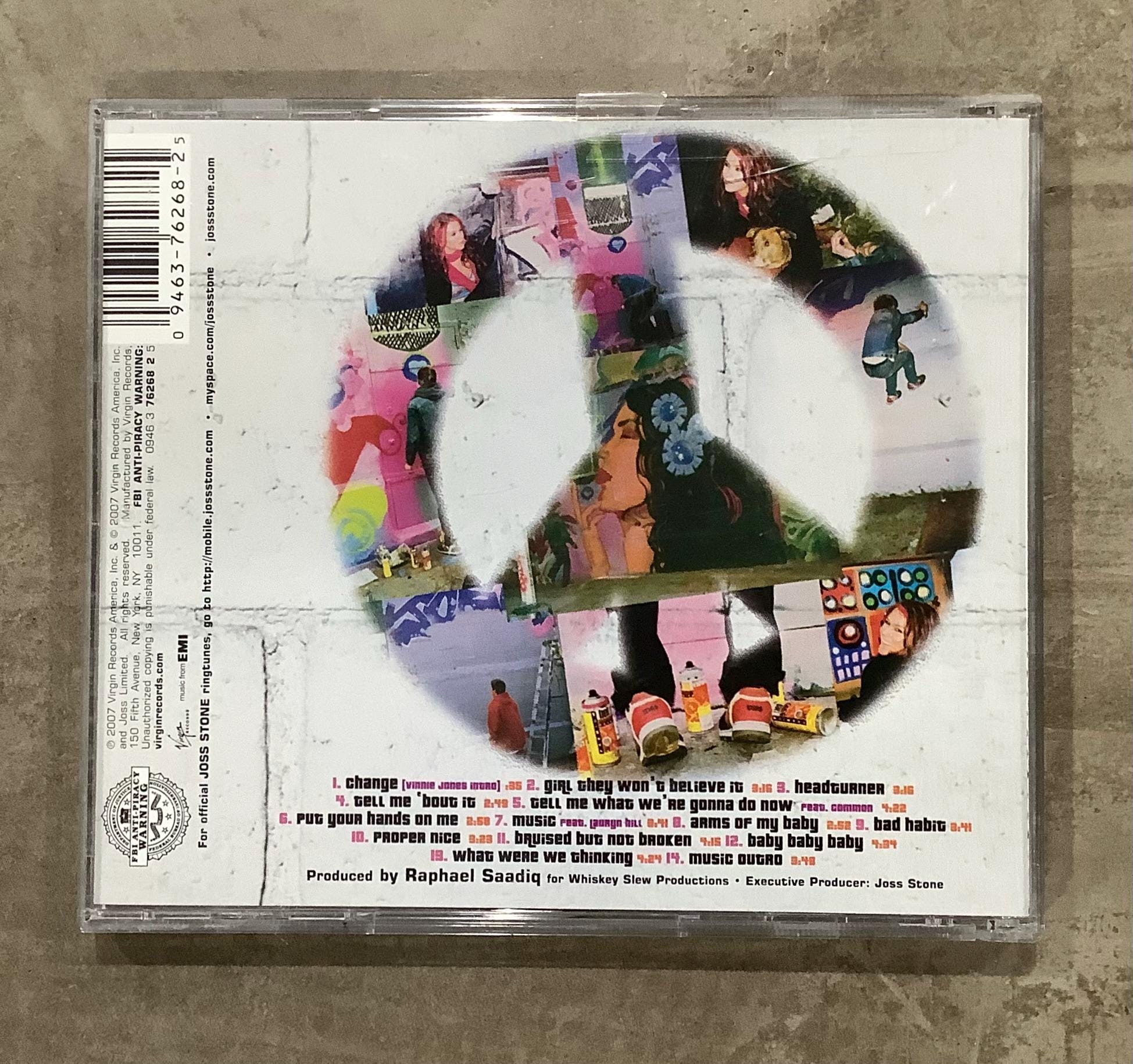 Introducing Joss Stone by Joss Stone / 2007 Virgin Records CD - Etsy