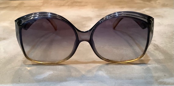 Vintage Christian Dior Oversized Sunglasses 2041-… - image 2