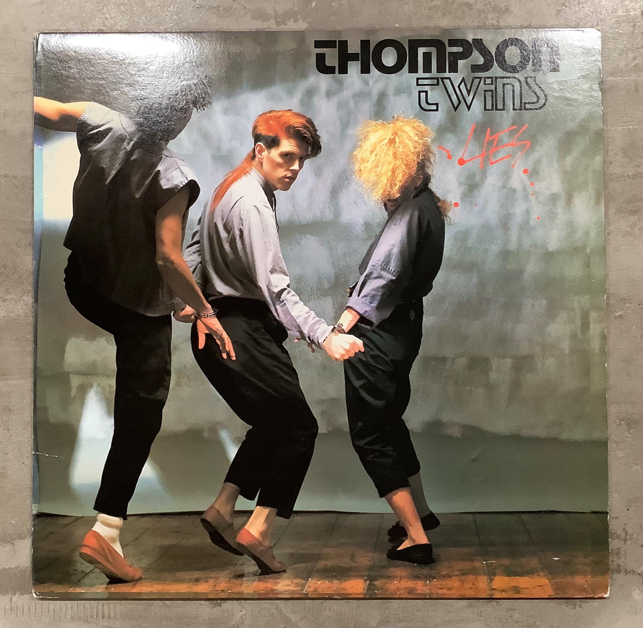 Thompson Twins Lies / Beach Culture 12” Record 1982 Arista Vinyl
