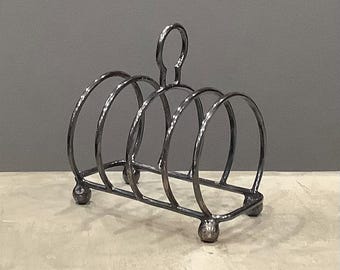Vintage Albert J. Beardshaw Sheffield Toast Rack / Mail Sorter / Marked AB&S 204 EPNS (Electro Plated Nickel Silver)