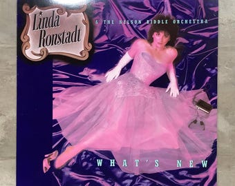 Linda Ronstadt and The Nelson Riddle Orchestra What's New / 1983 Vinyl Record / VG Condition