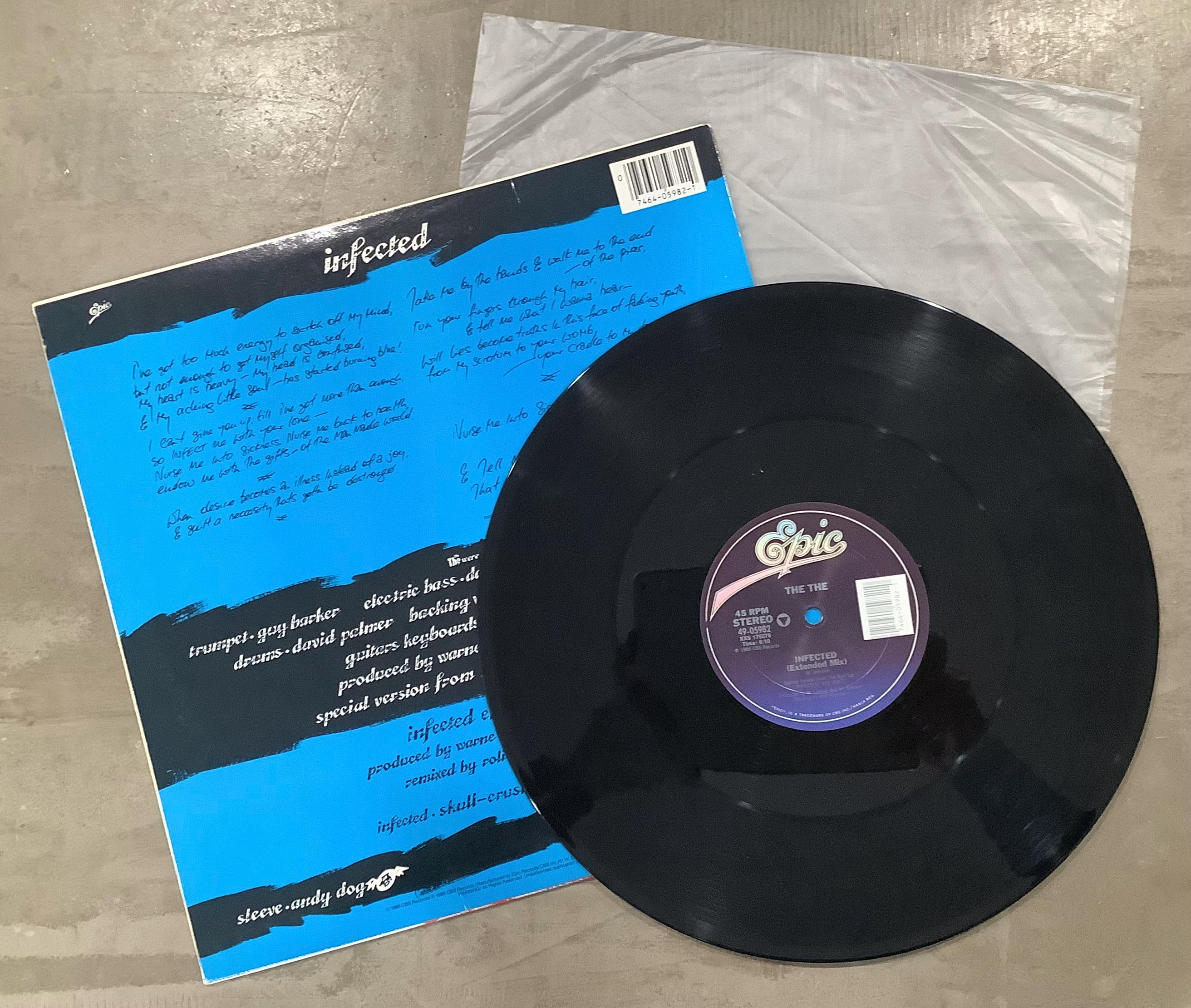 The Infected / 1986 Epic Records / レコード VG+ コンディション 