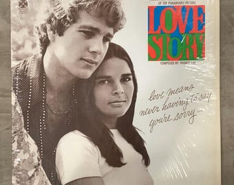 Love Story Original Soundtrack Vinyl Record / G+ Condition