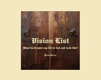 Vision List Journal & Planner