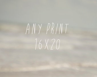 Any 16x20 photograph, custom order, girly wall art, large wall art, dreamy photography, nature, floral photography, fine art photograph