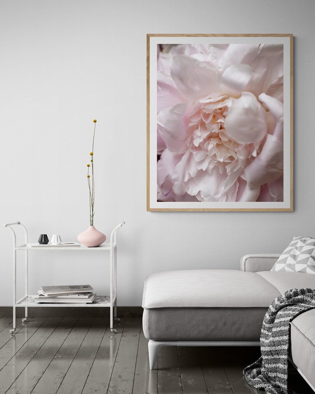 Peony Wall Art, Close up Flower Art, Flower Photography, Floral Art ...