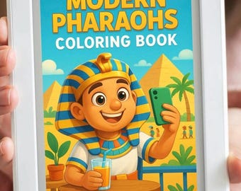 History Coloring Book | Ancient Egypt Meets 2025 | Kids