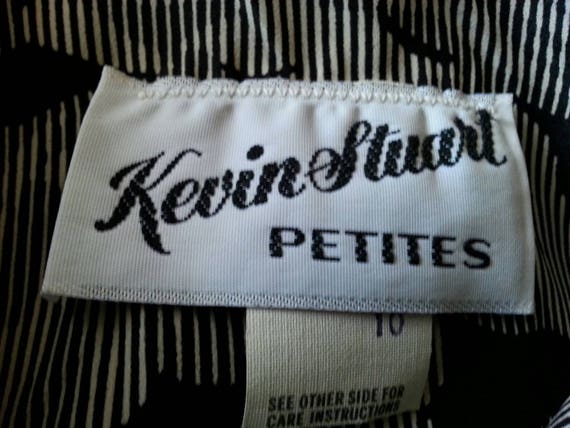 Vintage 1980s Does 1960s Mod Dress By Kevin Stuar… - image 6