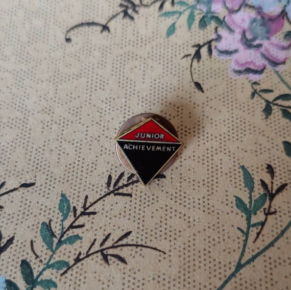 Vintage 1930s Junior Achievement Pin Badge Medal B