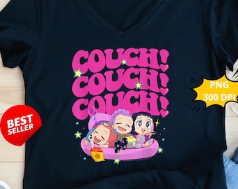 Couch Couch Couch Huntrix Digital Download, Anime Shirt, Kpop Musik Custom Geschenk für Fans PNG Datei, Huntrix Halloween PNG, Geburtstagsgeschenk