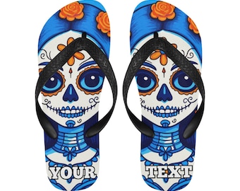 Flip Flops Women's Personalized Gift Text