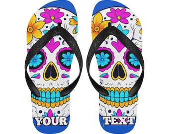 Flip Flops Women's Personalized Gift Text