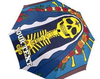 Parapluie de pluie personnalisé pour la Fête des Morts - Cadeau