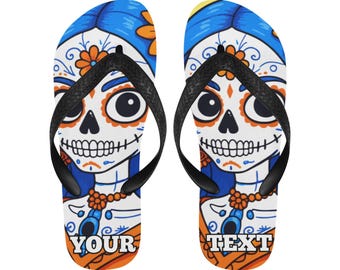 Flip Flops Women's Personalized Gift Text