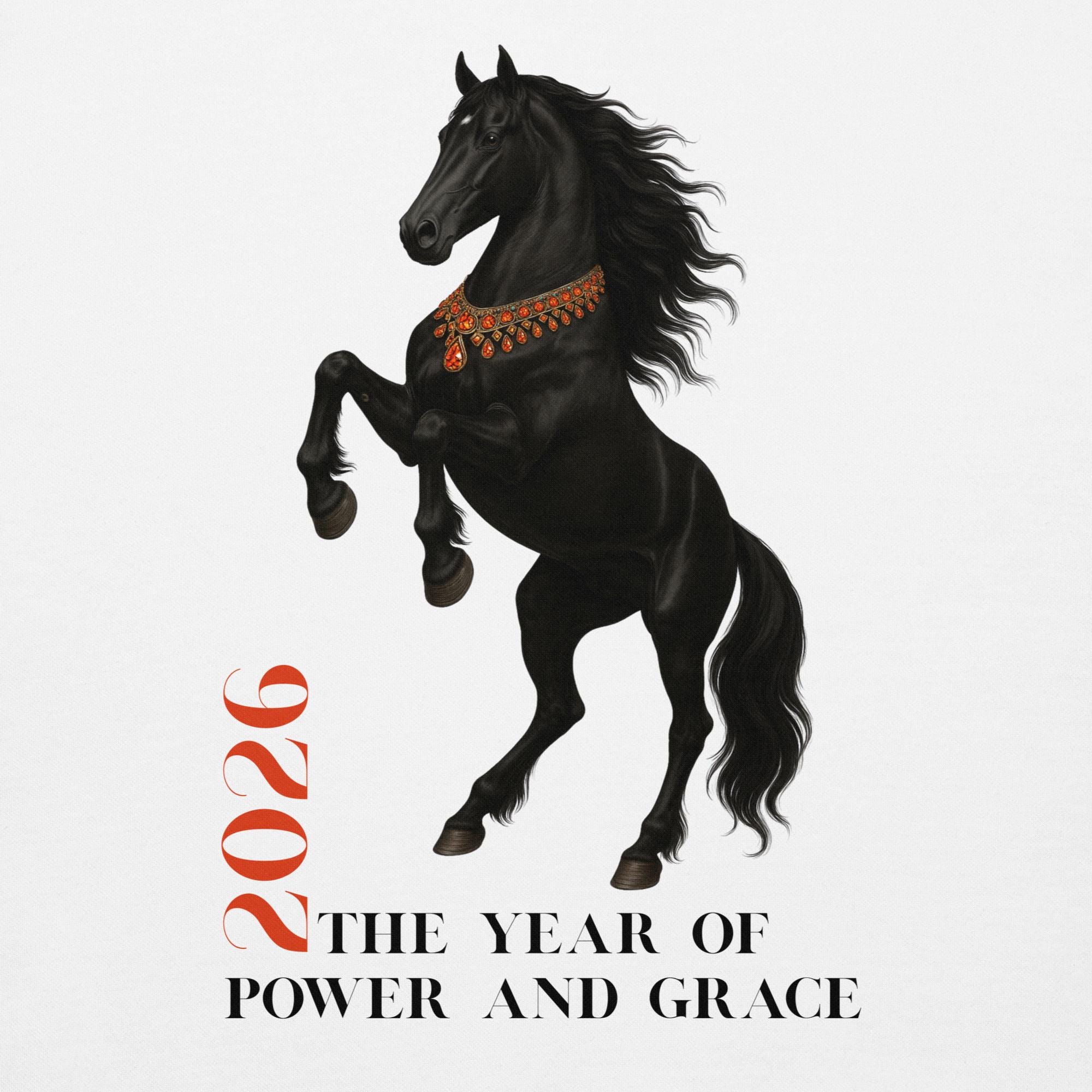 2026 Year of the Horse Sweatshirt: Unisex Symbolic Pullover - Etsy