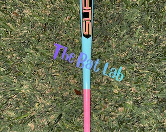 Supra Inspired Plastic Baseball Bat – Custom White Bat – Backyard Game Bat – Youth Gift