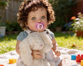 June Reborn 25” Realborn 7 Month Awake