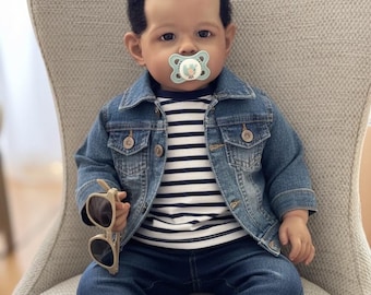 Realistic Reborn Doll  LIAM 28” COA