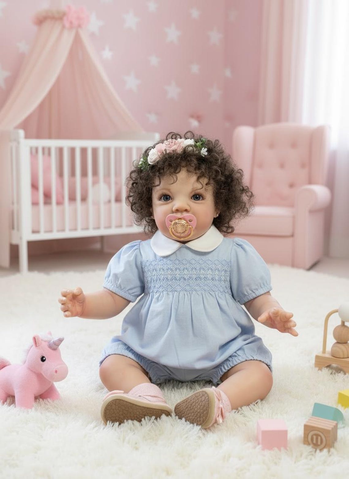 reborn-baby-doll-grant-by-michelle-fagan-realistic-human-hair-etsy