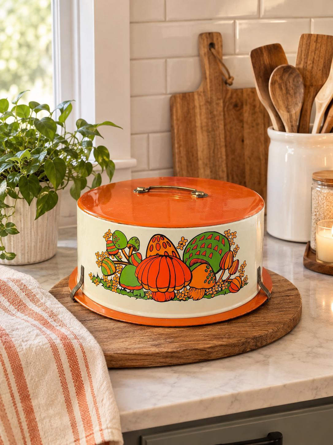 70's Mushroom Pan - Etsy