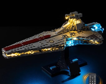 Light Kit Compatible with Lego Set 75441 Venator-Class Attack,Star Wars Fans Collection Decoration