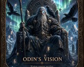 Norse Mythology Oracle Deck Printable | Viking Oracle Cards | Yggdrasil Rune Divination Deck | Digital Tarot Cards | Nordic Spiritual Gift