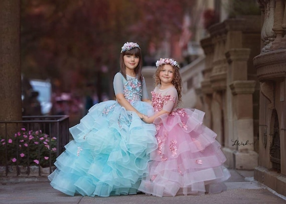 Designer top frill dress