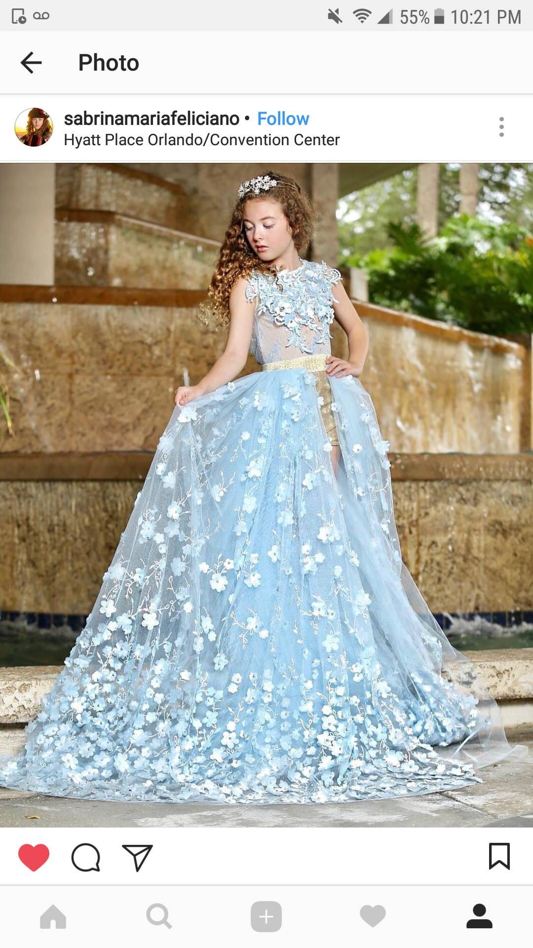 unique fashion pageant dress
