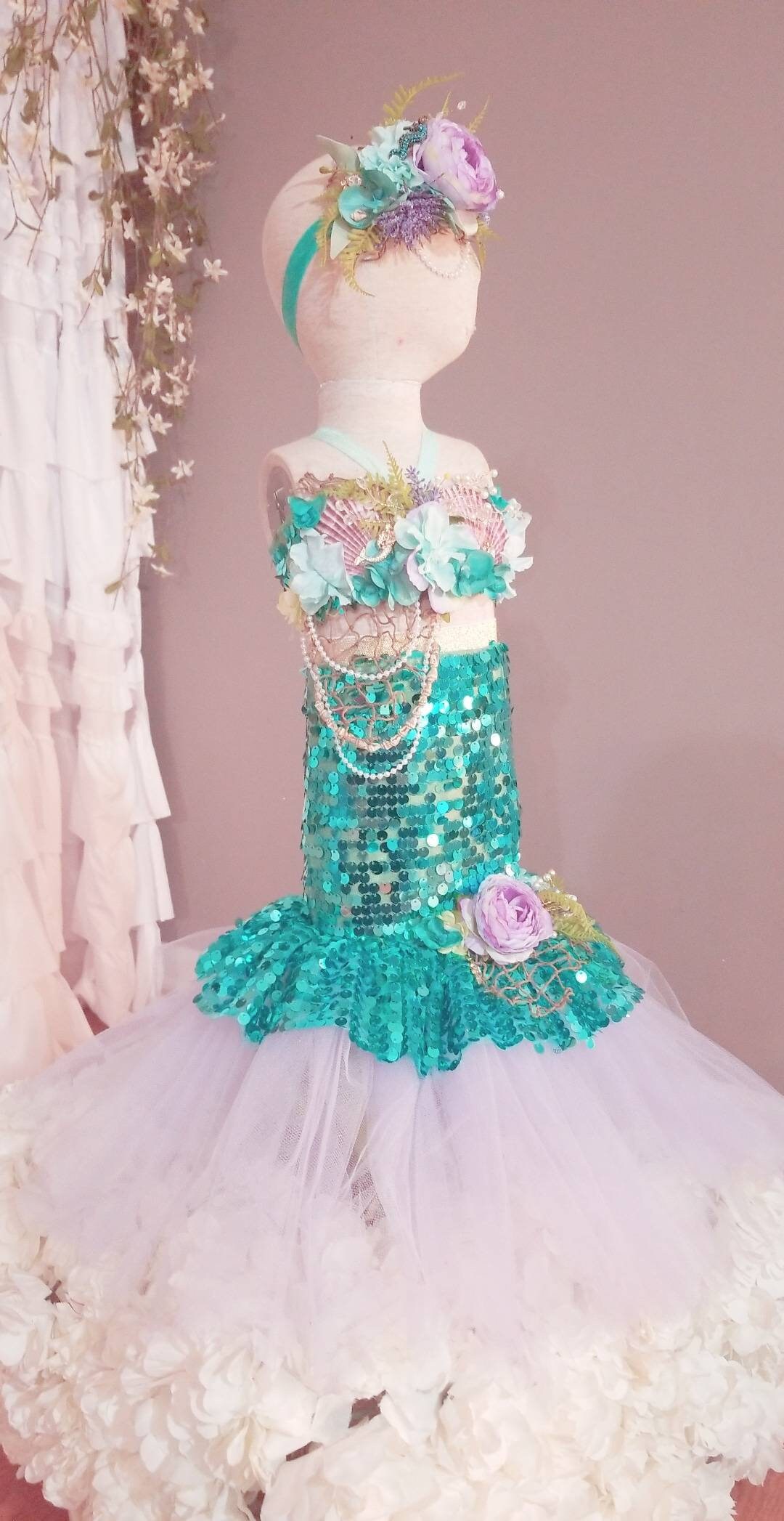 little mermaid sequin dress