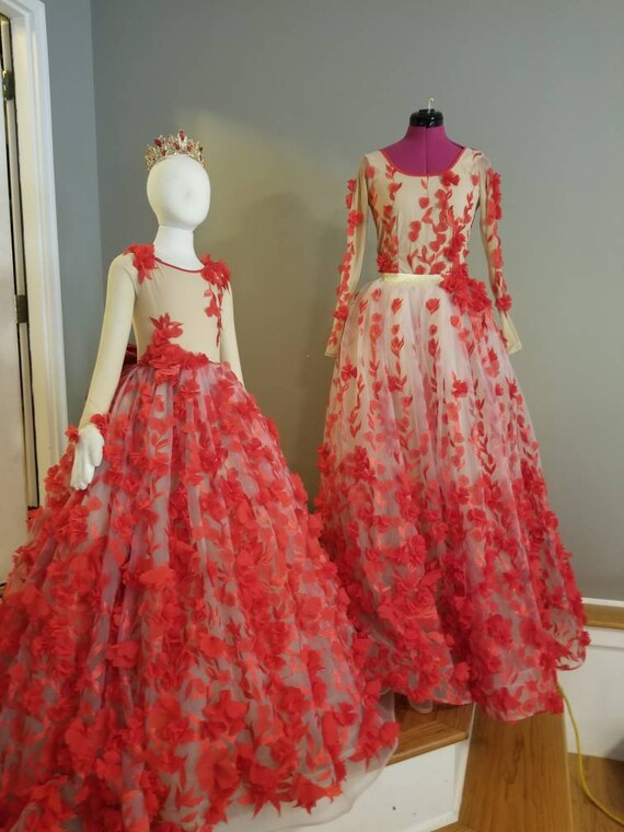 Latest floral cheap dress designs