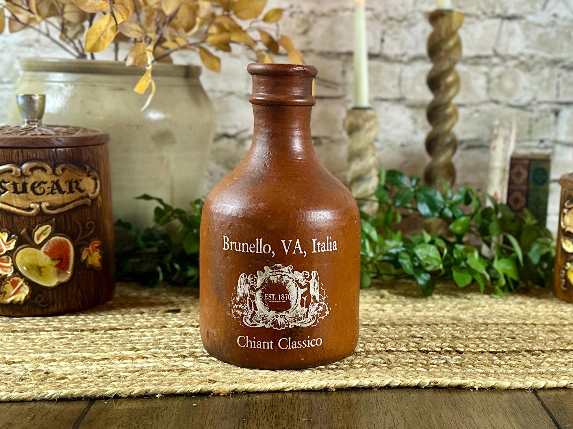 Italy Chianti Bottle - Etsy