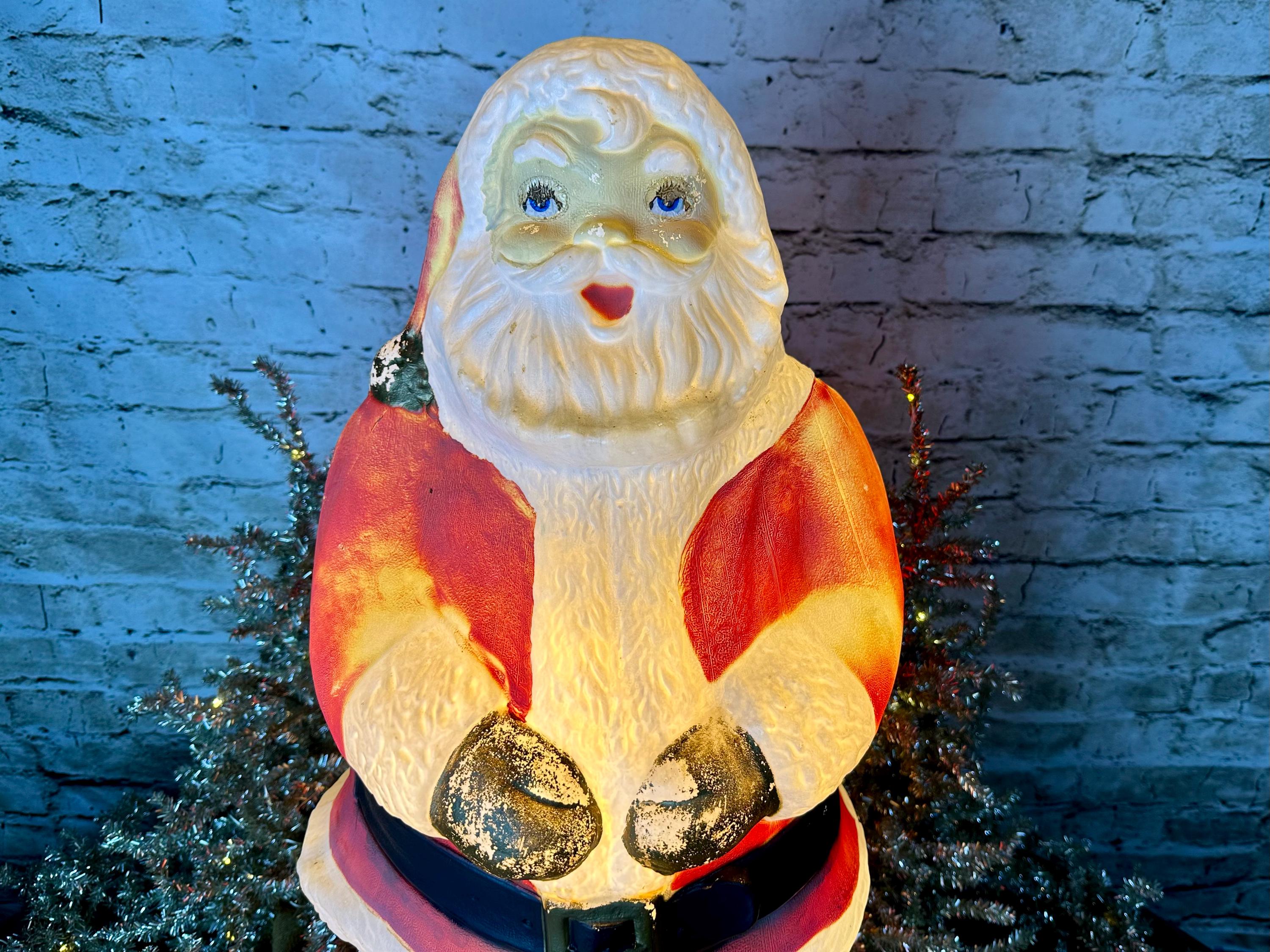 Santa Claus ランプ Xmas ライト christmas 置物 レア Santa Claus ランプ Xmas ライト christmas 置物 レア Amazon.com