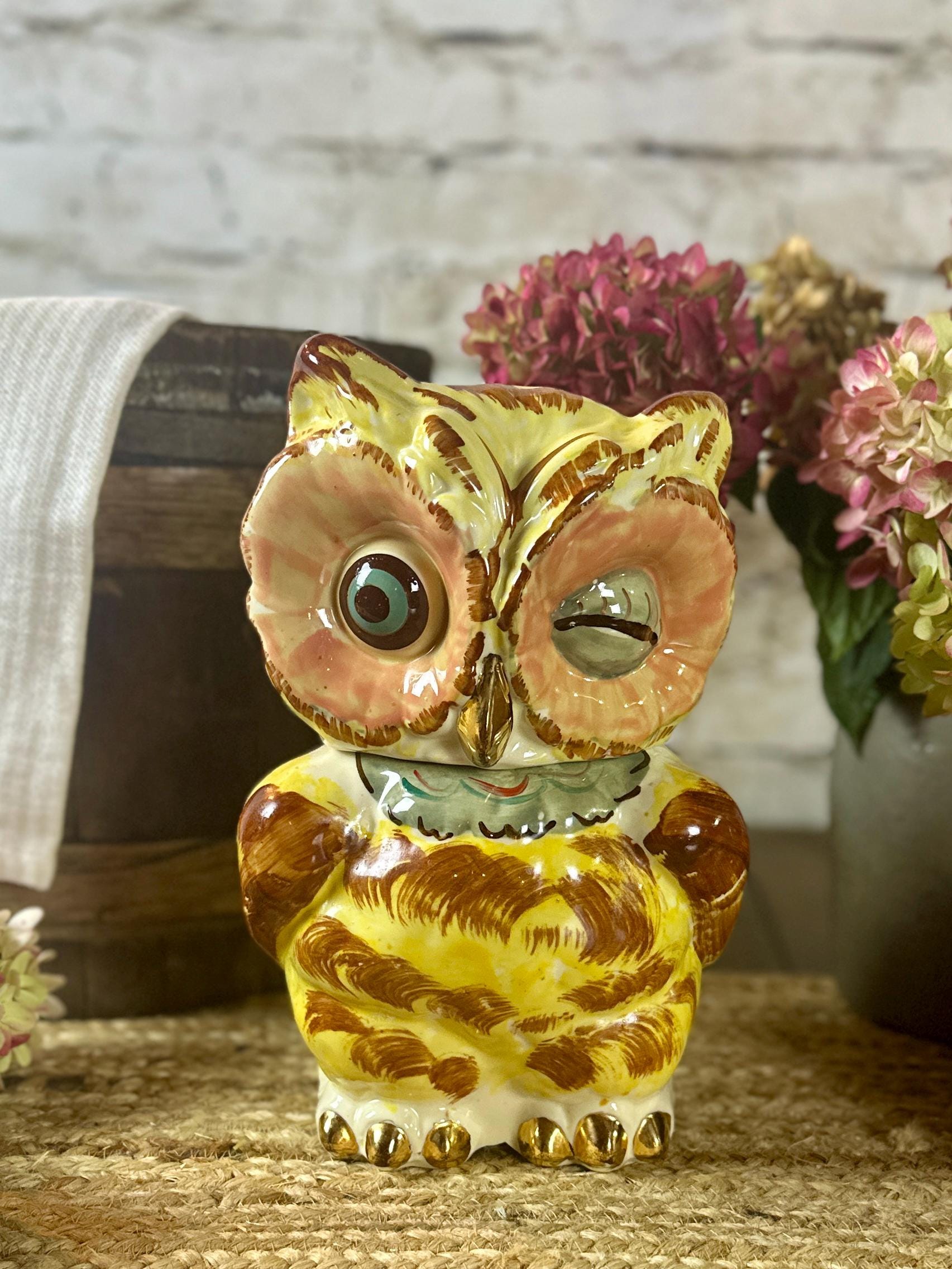 Shawnee Winking Owl - Etsy